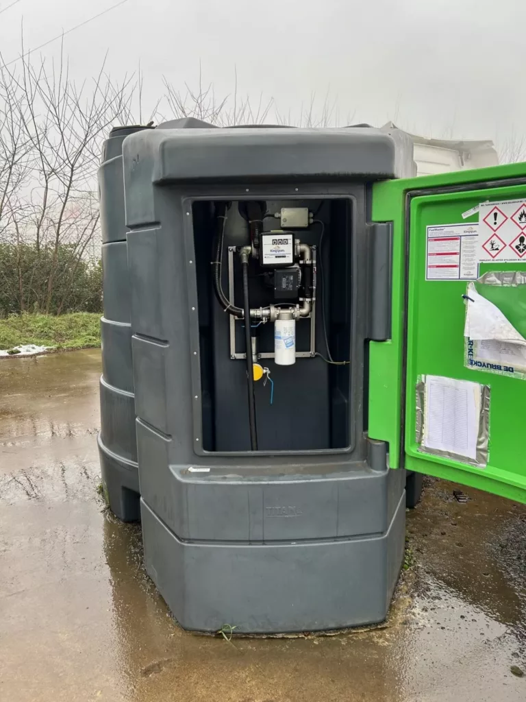 Plaatsen Fuelstation in Diest