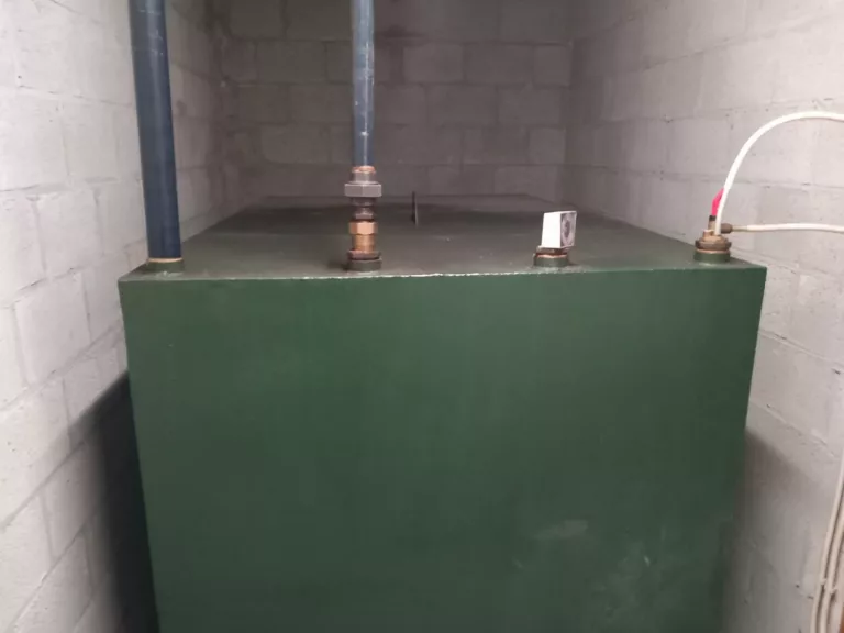 verwijderen keldertank overijse